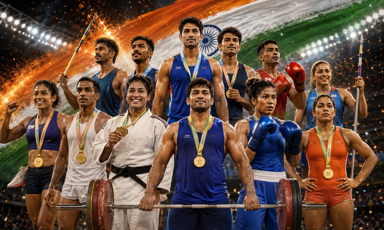India Finish Fourth at Glasgow 2026 Commonwealth Games With 39 Medals as Flag Passes to Ahmedabad